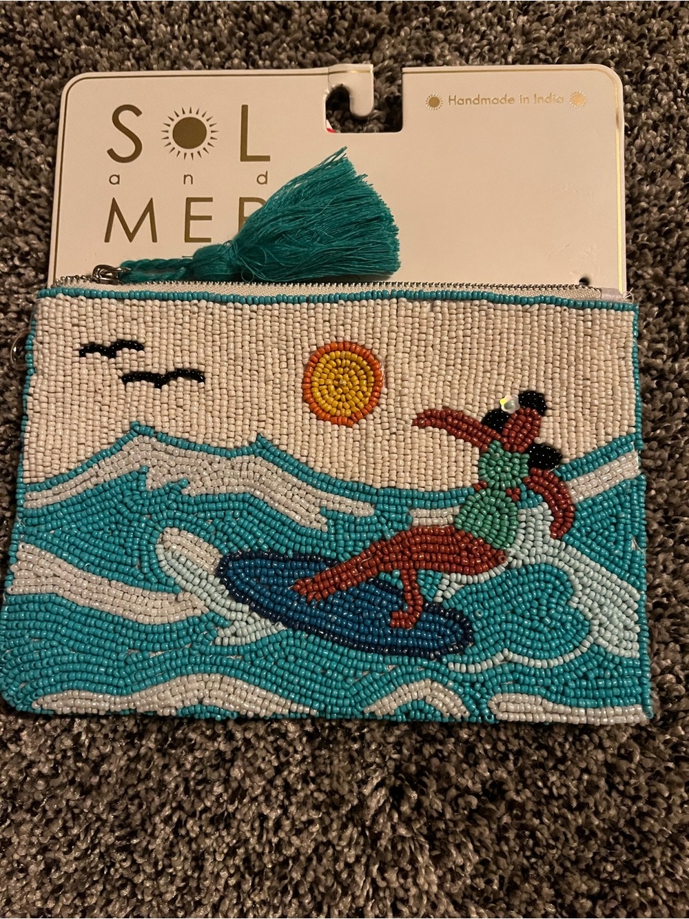 Sol and Mer beaded bag
